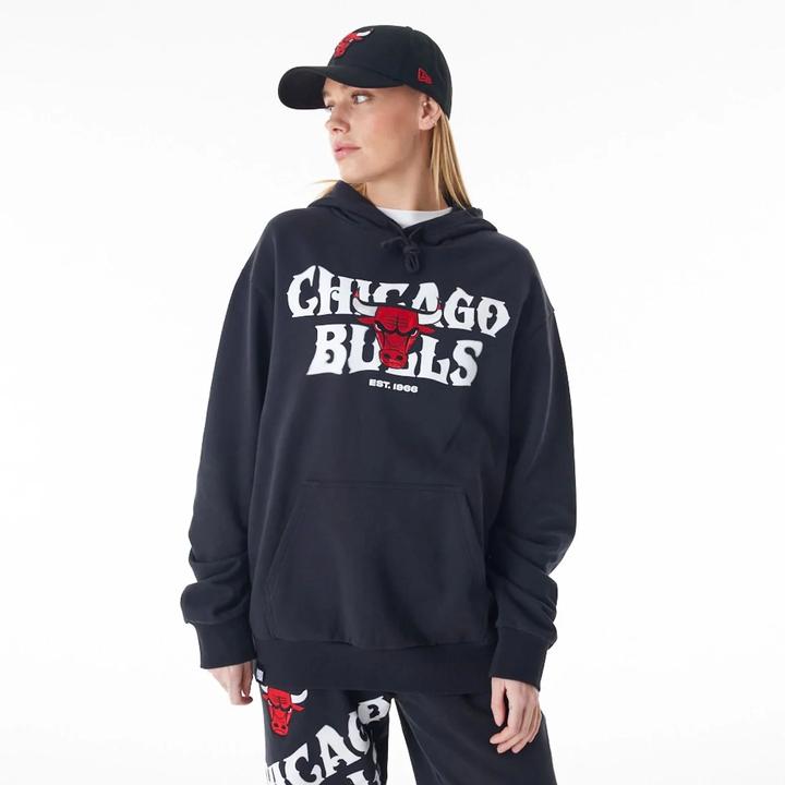 Immagine prodotto New Era felpa con cappuccio chicago bulls nba graphic (M)