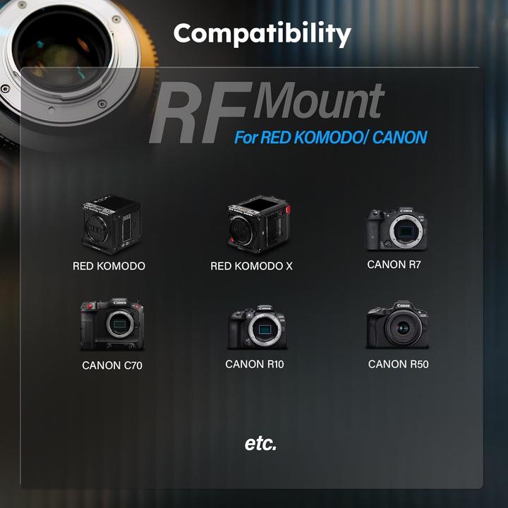 Produktbild Sirui Venus 35mm T2.9 1.6x RF Mount (Canon RF, Vollformat)