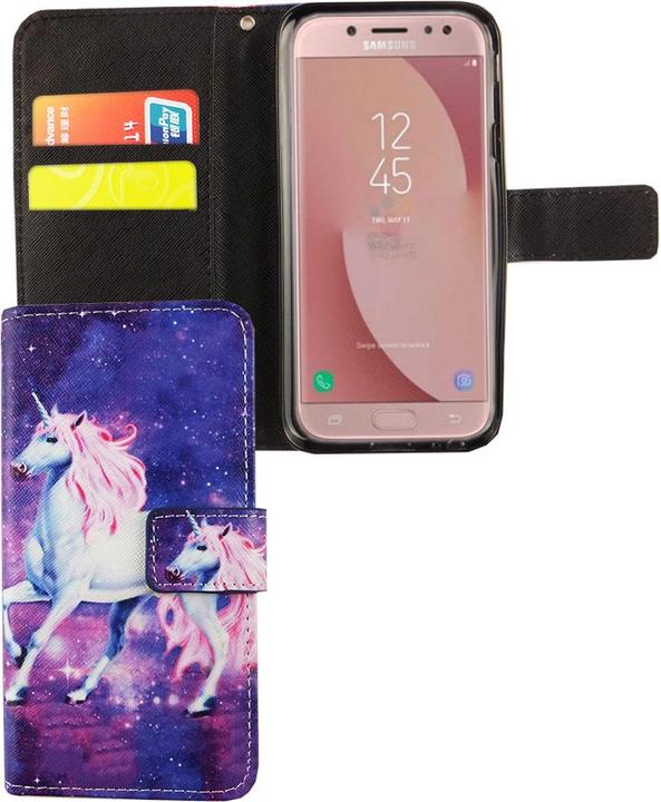 Produktbild König Design Hülle Handy Schutz für Samsung Galaxy J5 (2017) Case Cover Tasche Wallet Etui (Samsung Galaxy J5 (2017))