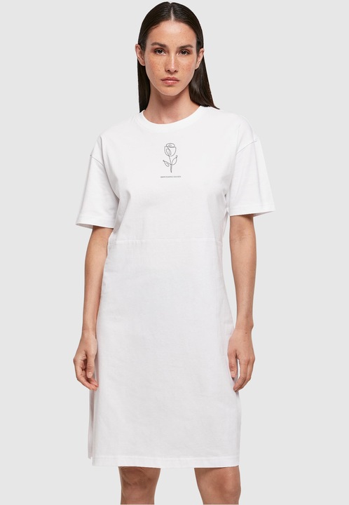 Immagine prodotto Merchcode Donna Primavera - Vestito a tulipano a fiori con spacco oversize - 119081 (M)