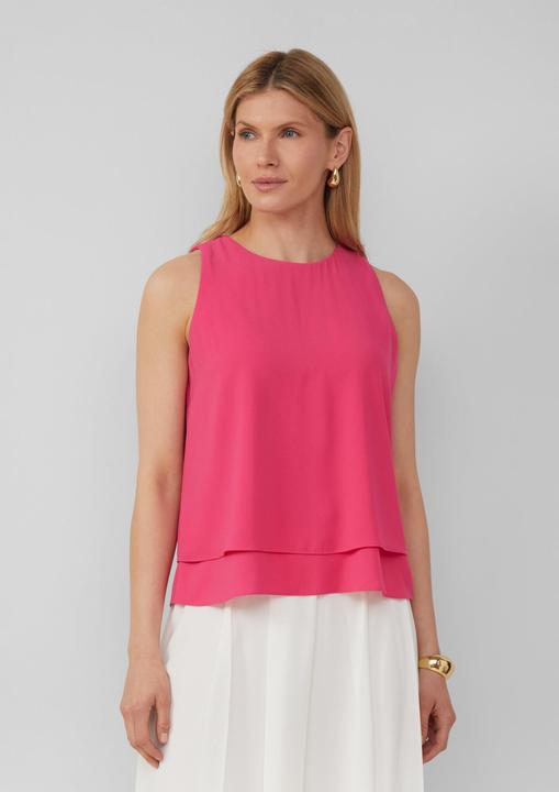 Produktbild S.Oliver Bluse Blusenshirt mit Layering (40)