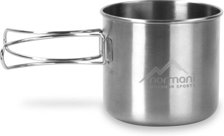 Normani Stainless steel cup with folding handle Colorado