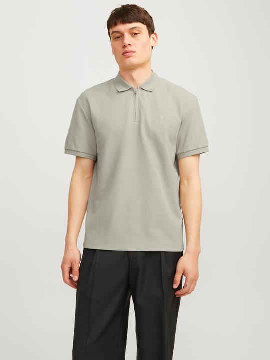 Actual product image Jack & Jones Single-coloured polo T-shirt T-shirt (S)