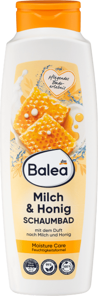 Produktbild dm Balea Schaumbad Milch und Honig (750 ml, Schaumbad)