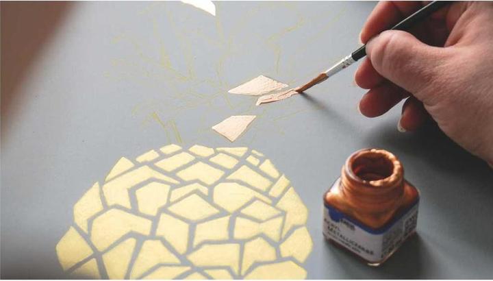 Actual product image Kreul Glamour Living Set (120 ml)