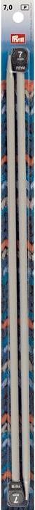 Produktbild Prym Stricknadeln 6.50 mm, Alu, 2 Stück, Grau