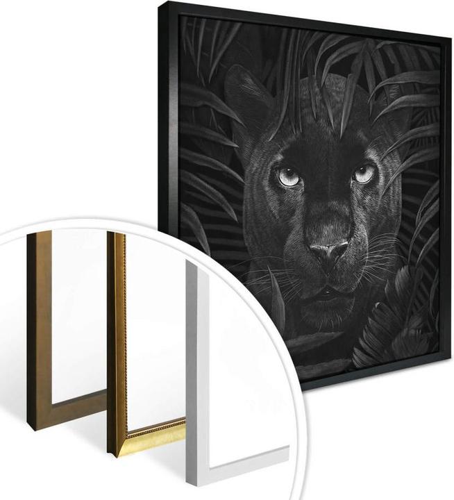 Image du produit Trenddeko Panthère dans la jungle (120 x 120 cm)