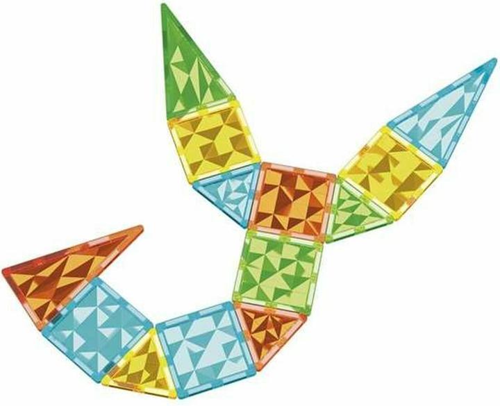 Actual product image Geomag Magnetic Tiles Gems