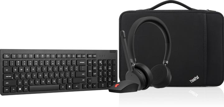 Lenovo KB Mouse Combo-14inch sleeve-WL headset bundle (CH, Wireless)