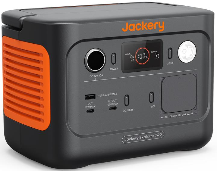 Produktbild Jackery Explorer 240 (256 Wh, 3.60 kg)