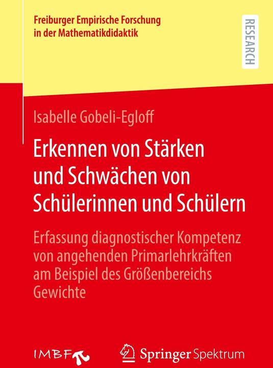 Produktbild Erkennen von Stärken und Schwächen von Schülerinnen und Schülern (Deutsch, Isabelle Gobeli-Egloff, 2024)