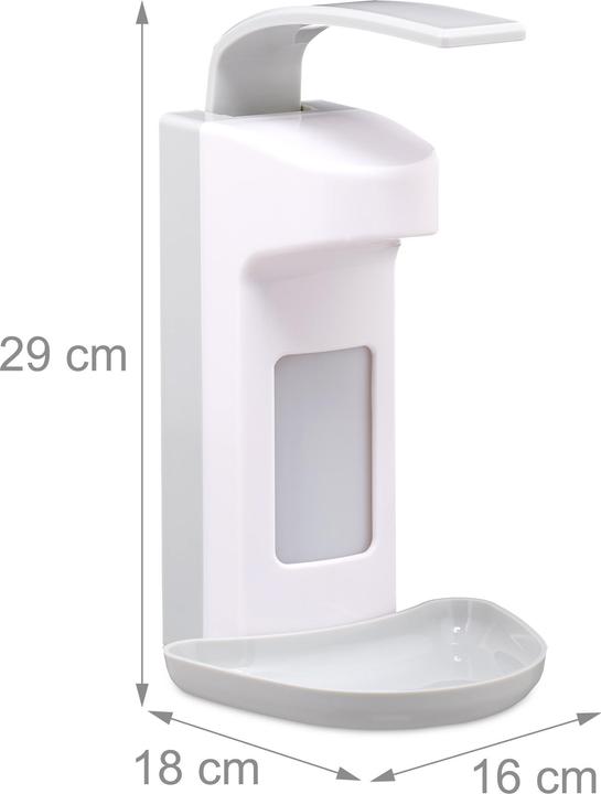 Actual product image Relaxdays 2x disinfectant dispenser