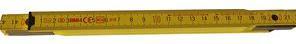 Produktbild BMI Gliedermassstab Länge 1 m Breite 16 mm mm/cm EG III Buche gelb (1 m)