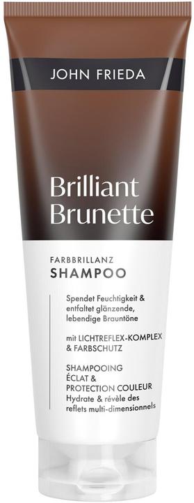 John Frieda Brilliant Brunette Farbbrillanz Shampoo 250ml (Flüssiges Shampoo, 250 ml)