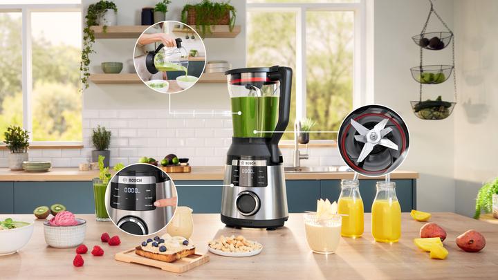 Produktbild Bosch Hausgeräte Serie 6 VitaPower MMB6762M (1800 W)