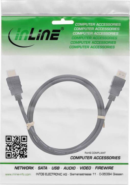 Immagine prodotto InLine HDMI – HDMI (3 m, HDMI, 2.0)