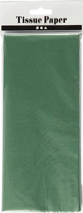 Image du produit Creativ Company Papier de soie vert 10 feuilles 14 gr, 50x70cm (10 x)