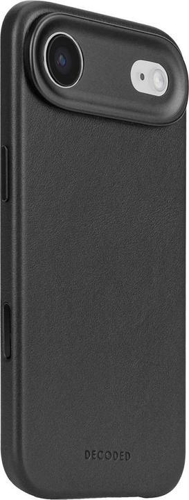 Actual product image Decoded Leather Backcover Apple iPhone Air Black (Apple iPhone 17 Pro)