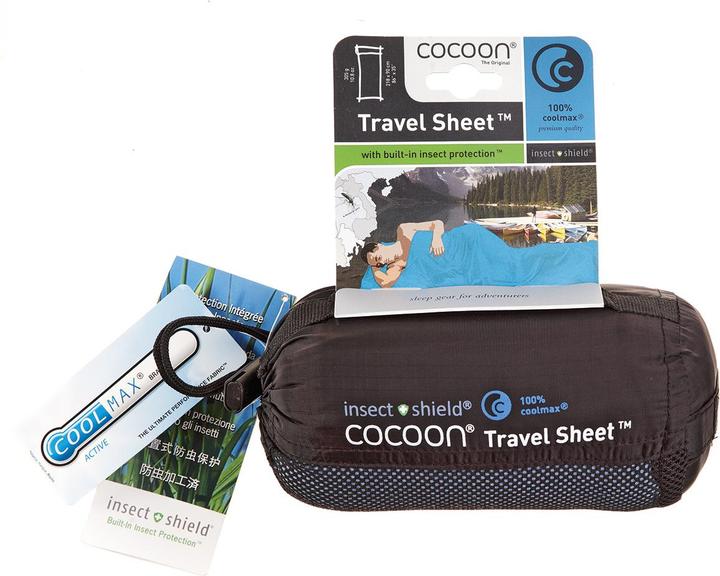 Produktbild Cocoon Insect Shield TravelSheet Inlet CoolMax (215 cm)