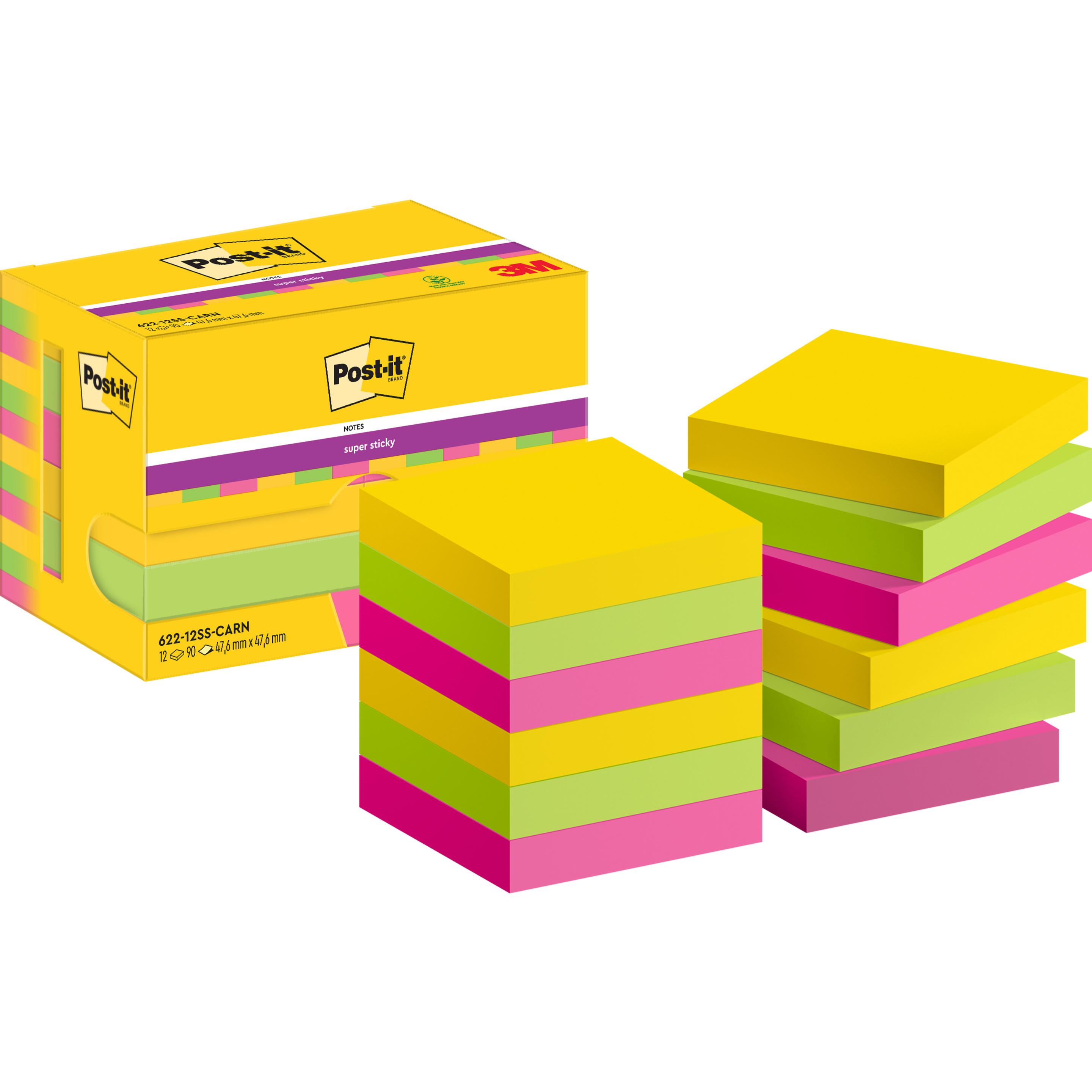 Thumbnail - 4x Post-it, Haftnotiz, Rio de Janeiro (47.6 x 47.6 mm)