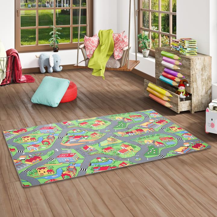 Immagine prodotto Snapstyle Kinder Spiel Strassenteppich (140 x 200 cm)