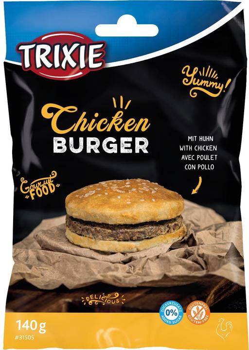 Actual product image Trixie Delicious Chicken Burger 140 g (Junior, Senior, Adult, 1 pcs., 140 g)