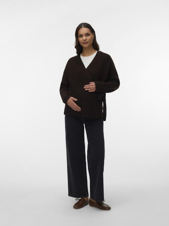 Immagine prodotto Mamalicious Normal geschnitten V-Ausschnitt Pullover Gestricktes Oberteil (M)