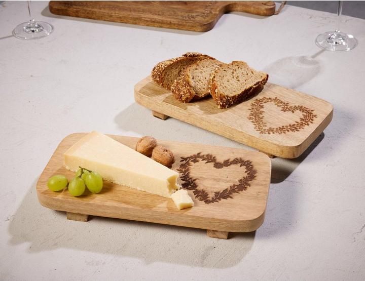 Produktbild Angela Bruderer Servierbrett «Herz», 2er-Set