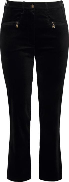 Produktbild Ulla Popken Samthose Mony, konisches Bein, Komfortbund, Stretch (42)