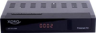 Xoro DVB-T2 Receiver HRT 8772 TWIN freenet TV-Entschlüsselung (3 Monate gratis), Deutscher DVB-T2...