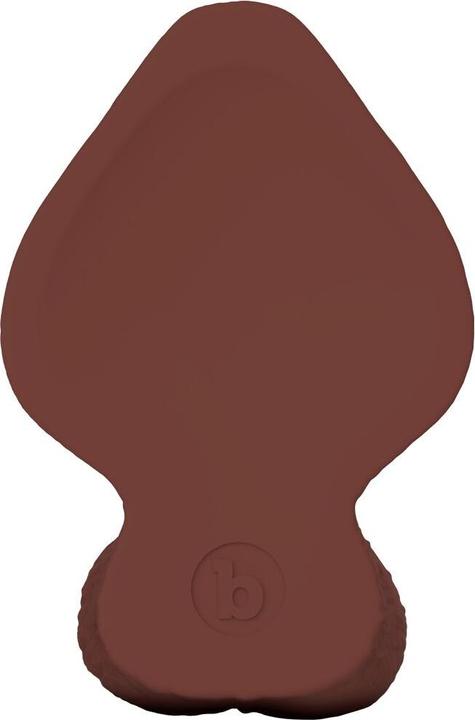 Produktbild Earthly Body Slipskin Realistic Silicone Dildo 6 Inch Girthy Brown