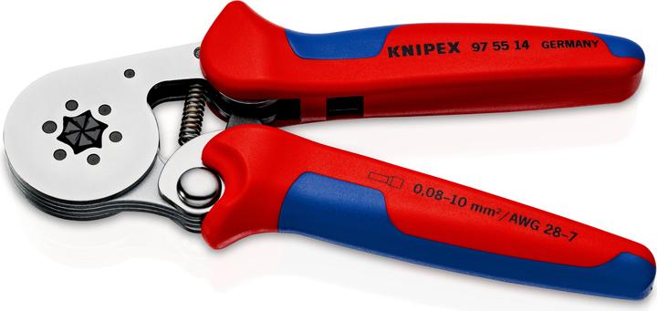 Produktbild Knipex Selbsteinstellende Crimpzange für Aderendhülsen (180 mm)