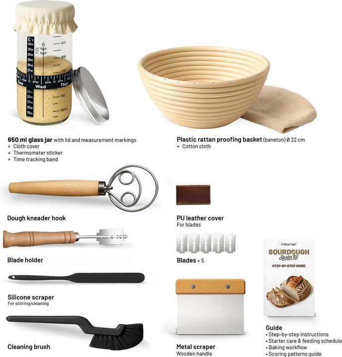 Immagine prodotto Mikamax - Sourdough Starter Kit