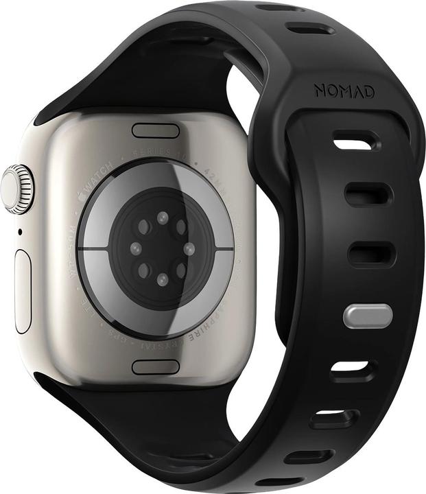 Actual product image Nomad Tempo Band 42mm Black (22 mm, Rubber, Tyres)