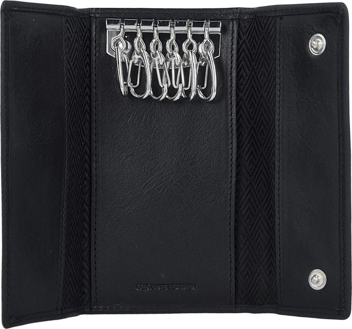 Actual product image Brics Monte Rosa leather key case 13 cm