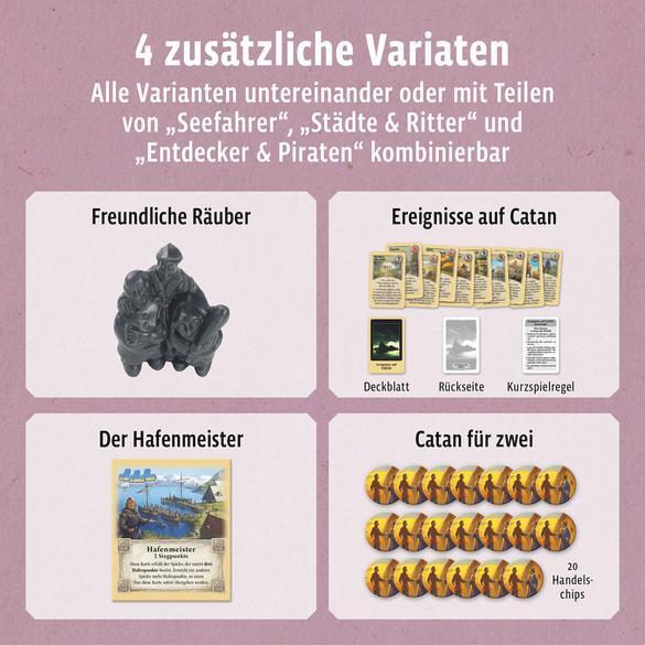 Actual product image Kosmos CATAN - Extension - Traders & Barbarians (German)