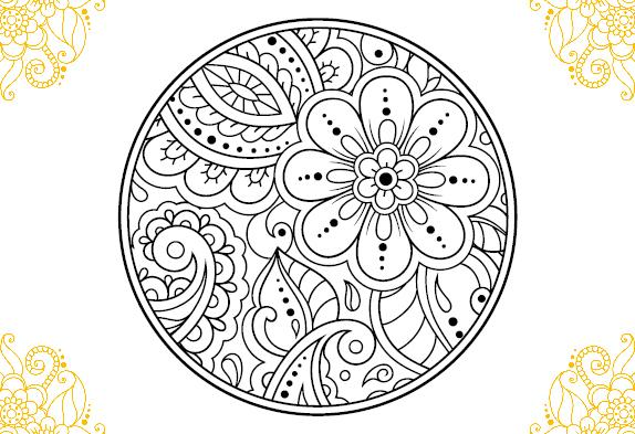 Actual product image 50 cards mandalas