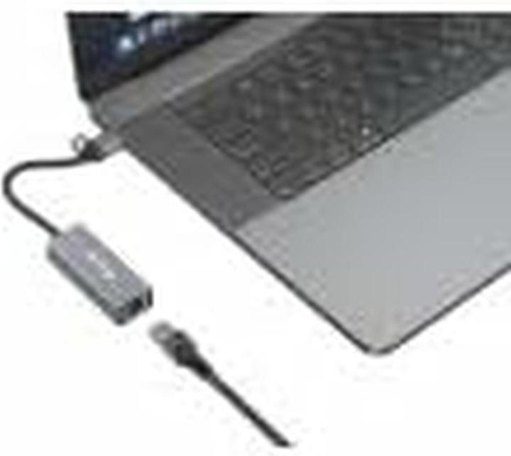 Actual product image equip USB-C to 2.5 Gigabit Ethernet (USB-C, USB, RJ45 2.5 Gigabit Ethernet (1x))