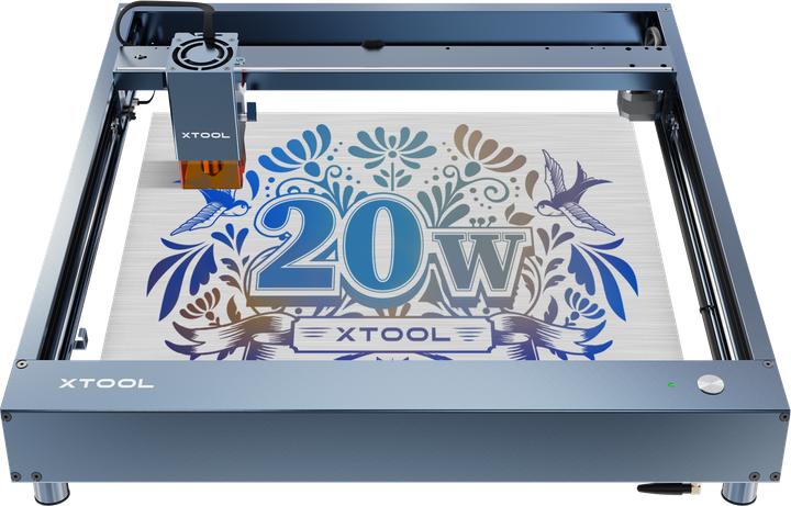 XTool D1 Pro 20W - Macchina per incisione e taglio laser fai da te a diodi di maggiore precisione