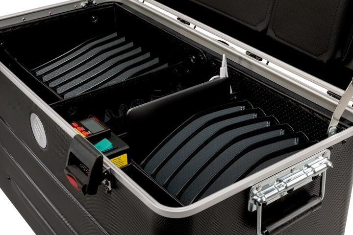 Produktbild Parat PARAPROJECT Case N16 - Wagen (nur Laden) für 16 Tablets - verriegelbar - Alumini