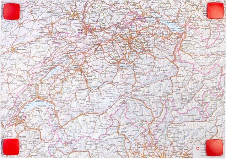 Image du produit Boston Xtra Aimants de bureau rectangulaires, lot de 25 (1x)