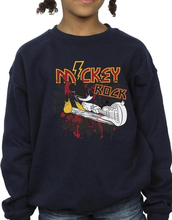 Image du produit Disney - Sweat MICKEY MOUSE SMASH GUITAR ROCK - Fille (104)