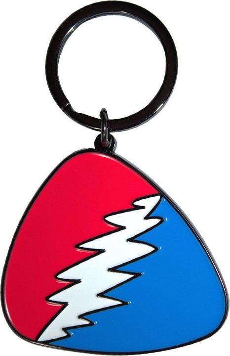 Actual product image Grateful Dead Plectrum Keyring
