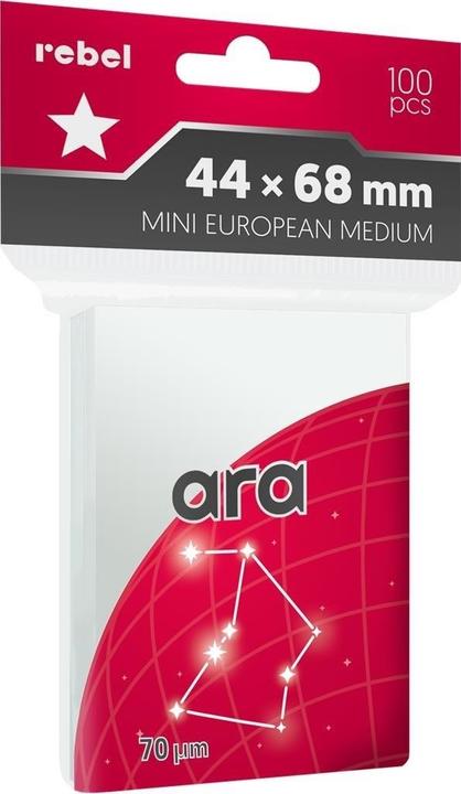Produktbild Rebel Kartenhüllen 44x68mm Ara 100 Stück