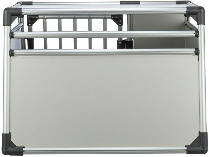 Produktbild Trixie Transportbox Aluminium large (Hund, Abschliessbar, Atmungsaktiv)