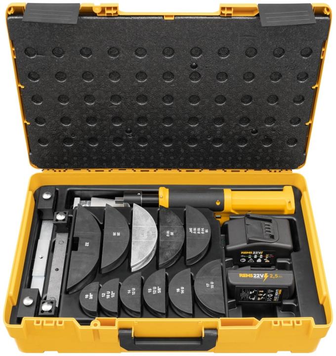 Actual product image Rems 153418 R220 153418 Hydro-Swing battery tube bender 22V set 10-12-14-15-16-17-18-20-22-25/26-32