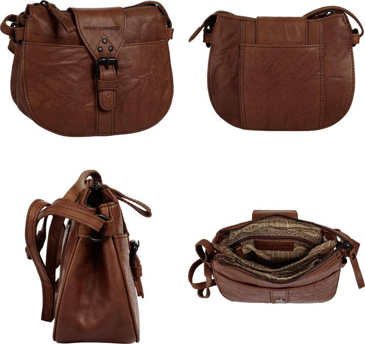 Actual product image Spikes & Sparrow Umhängetasche echt Leder Damen
