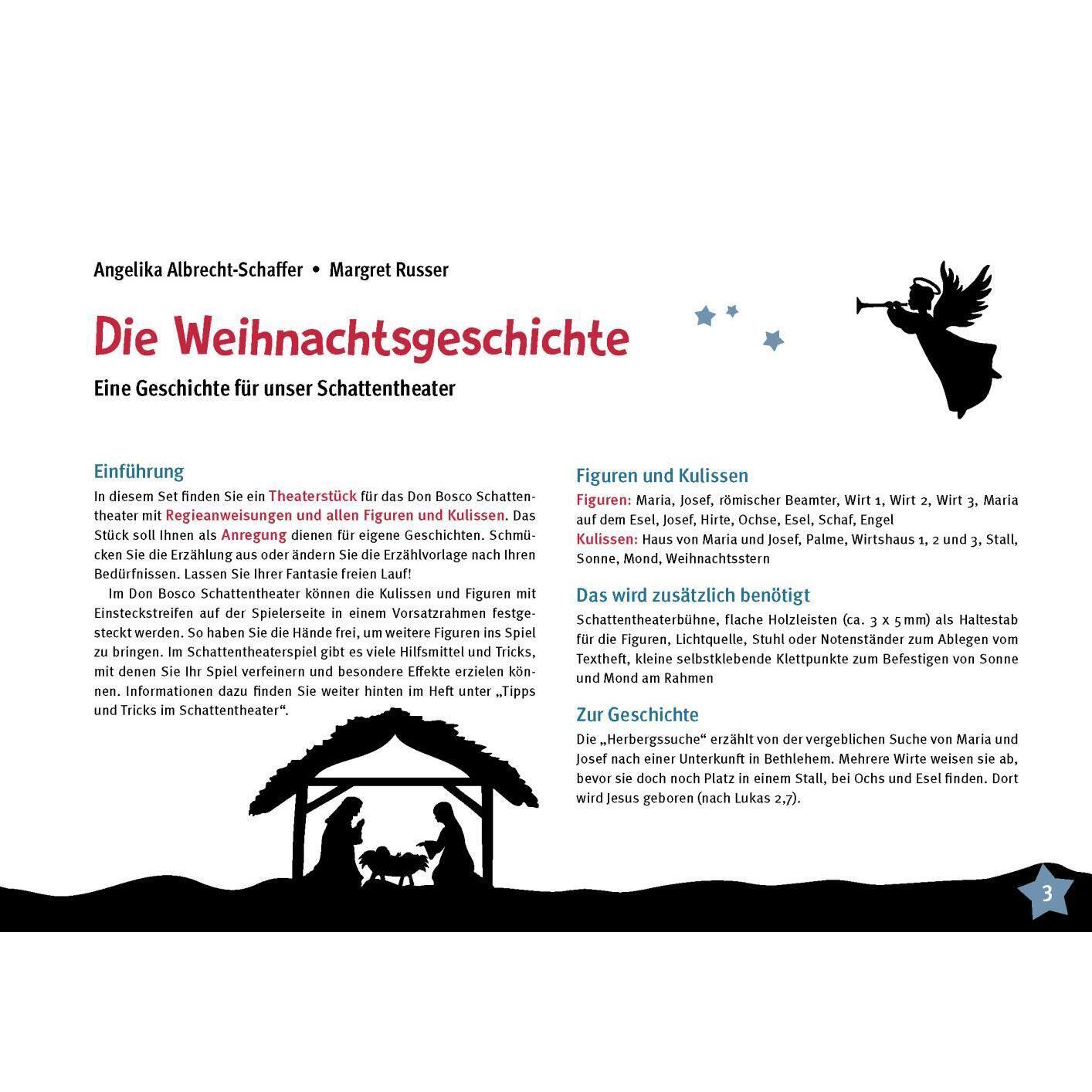 Thumbnail - Die Weihnachtsgeschichte, Kinderbücher von Angelika Albrecht-Schaffer