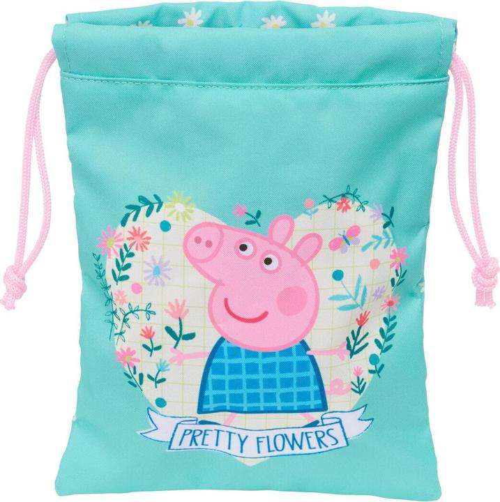 Peppa Pig Lunchbox Pretty Flowers Gelb Minze