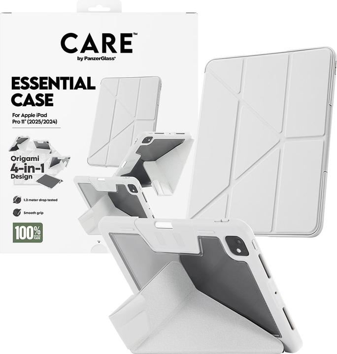 Produktbild PanzerGlass CARE by TPU Essential Case Grey iPad Pro 11" (2024-2025) (Apple iPad Pro 11 2018, Apple iPad Pro 11 2024)